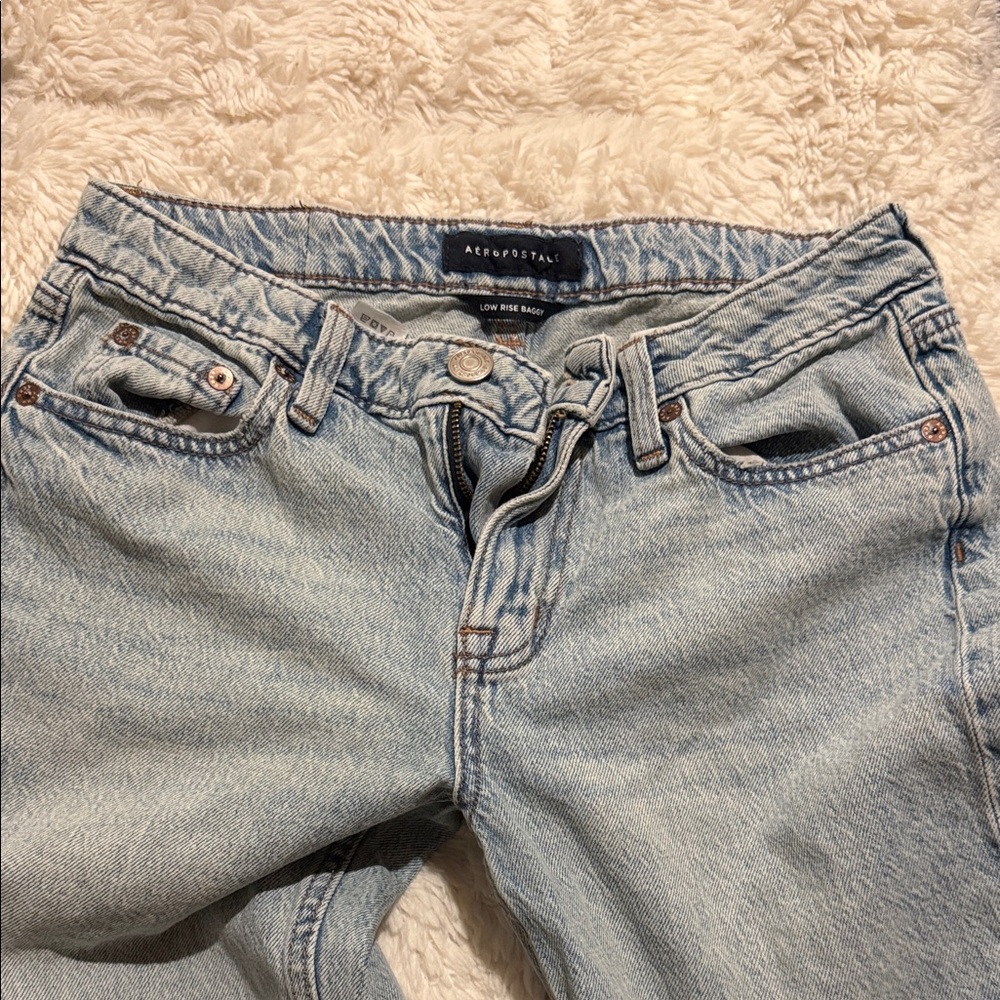 Aeropostale Light Blue Women’s Boyfriend Jeans